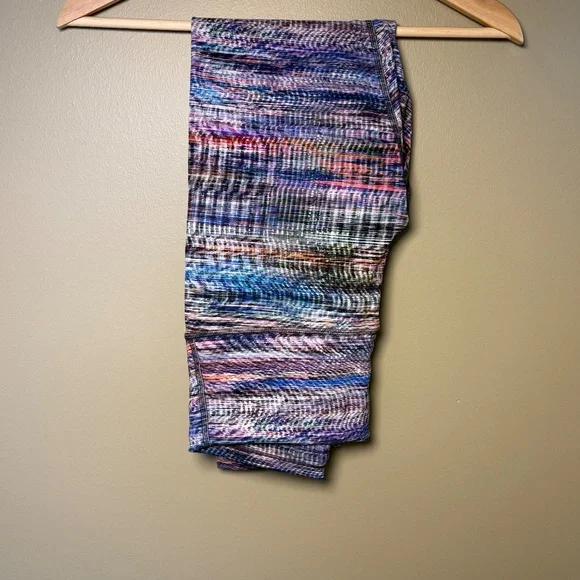 Lululemon Wunder Train High-Rise Tight 25" Digital Oasis White Multi Size - Picture 8 of 10